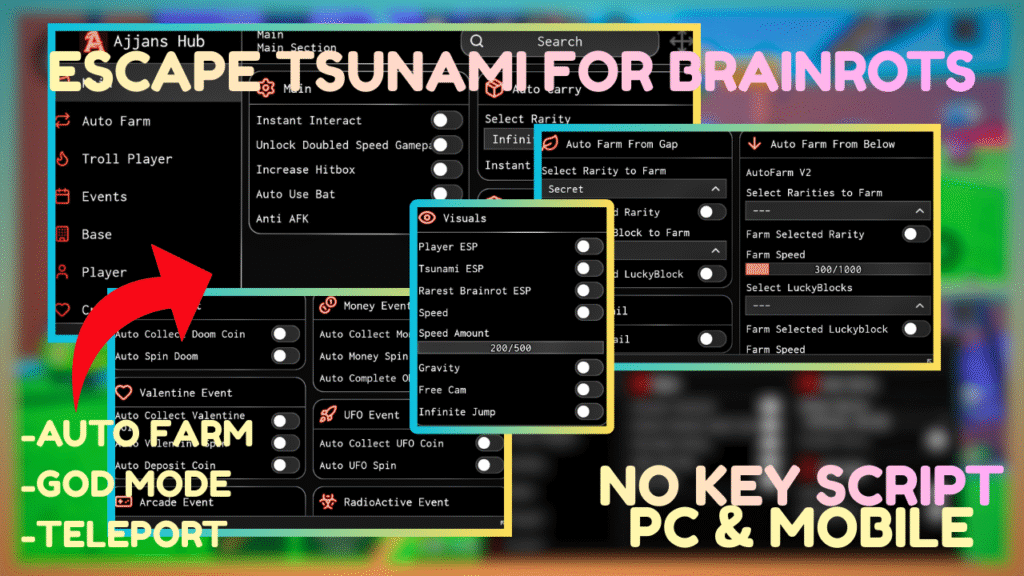 escape tsunami for brainrots